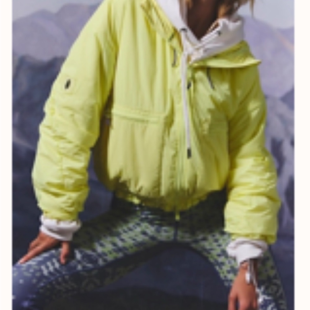Free People cloud cover system liner jacket
